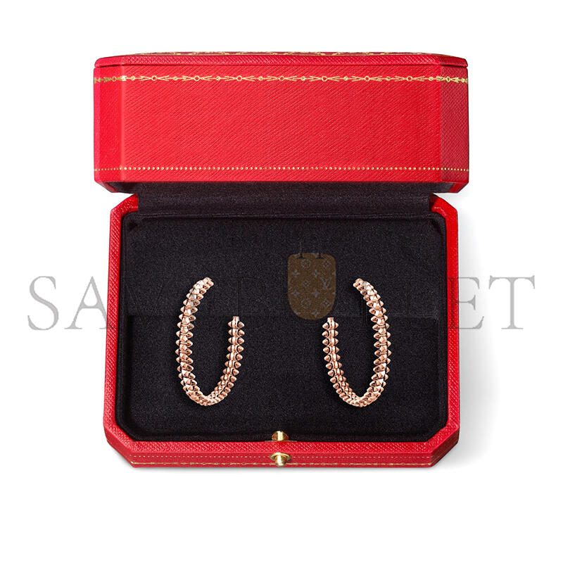CARTIER CLASH DE CARTIER HOOP EARRINGS SMALL MODEL B8301416